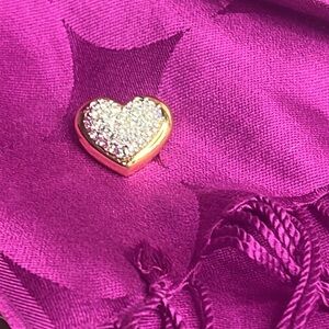 SWAROVSKI HEART BROOCH VINTAGE 2000